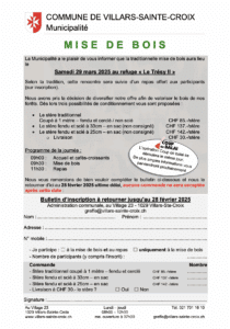Mise de bois